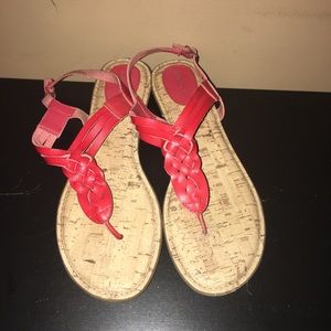 Red Sandals